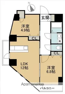 ヒカリエ東海【8階】の間取り
