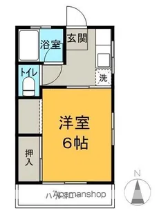 サンコーポ【201号室】の間取り