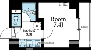 LALA上野【6階】の間取り