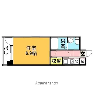 エステートモア高宮ペール【9階】の間取り