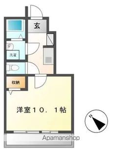 コモド ピノ Ⅳ【1階】の間取り