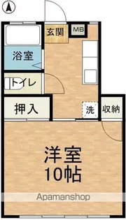 ゴールデンハイツ【105号室】の間取り