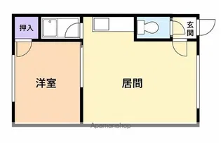 フローレンス16A【203号室】の間取り