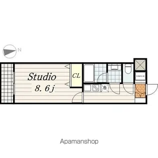グランメゾン椿森【1階】の間取り