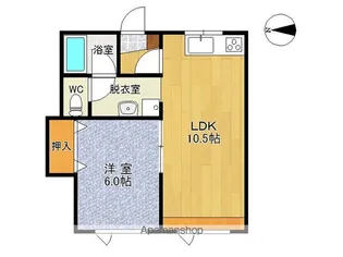 アディ⑧【12号室】の間取り