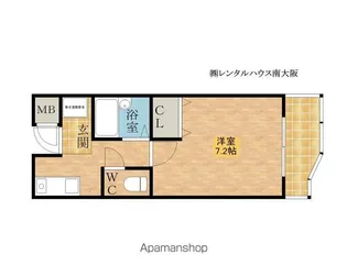セゾンコート春木【1階】の間取り