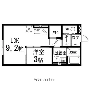 NEMO泉中央【103号室】の間取り