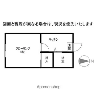 サンヒルズ飯塚【304号室】の間取り