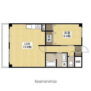 エスペランサ大町【3階】の間取り