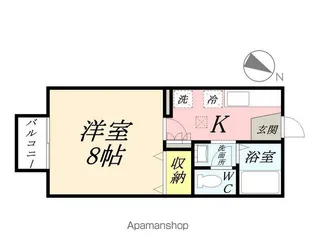 コンフォート【1階】の間取り