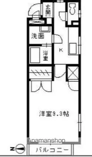 パティオ西島田【2階】の間取り
