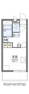 レオパレススターヒルズ【1階】の間取り