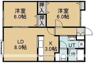マンションTAKA(マンションタカ)【202号室】の間取り