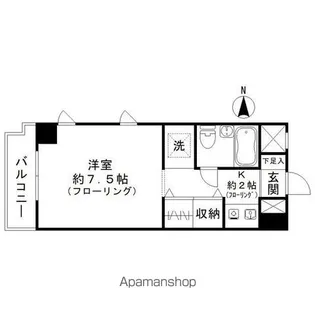 フォレスト駒沢【3階】の間取り