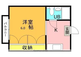 リーフジャルダン牧野駅前【3階】の間取り