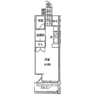LUMINOUS東別院【3階】の間取り