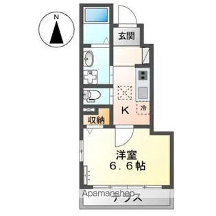 グレーシア ケーズ【1階】の間取り