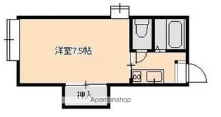 メゾンK【101号室】の間取り