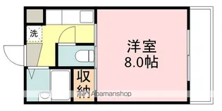 サンレモハイツ上杉【B305号室】の間取り