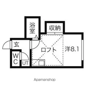 サンビレッジ【103号室】の間取り