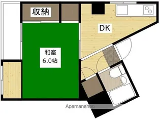 宮田ビル【4階】の間取り