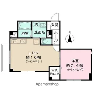 メゾン ド ヒカリ【1階】の間取り