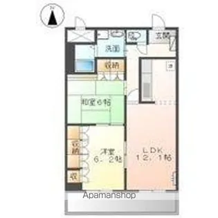 エルフ・フォレスト【1階】の間取り