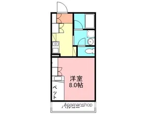 YNT第2マンション【4階】の間取り