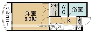 ヴィレッジ旭ケ丘【204号室】の間取り