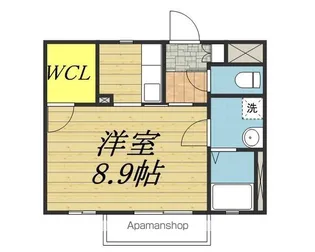 エスポワール沢尻A【105号室】の間取り