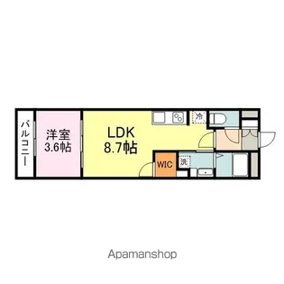 月光手城ルート2【1階】の間取り