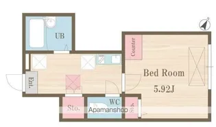 フローラメゾン北大塚【1階】の間取り