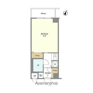 T’S GARDEN武蔵小杉【1階】の間取り