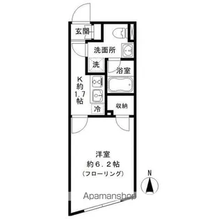PIENZA 中野新橋【1階】の間取り