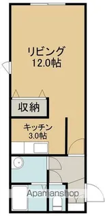 EAGLE美原【1階】の間取り