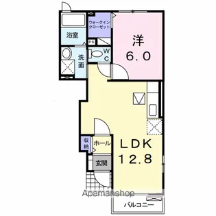 ハーモニックⅡ【1階】の間取り