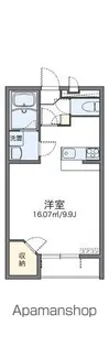 レオパレスウェンブリーコート【1階】の間取り