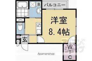 PARTIR広野【401号室】の間取り