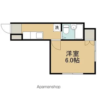 プチハウスM2【203号室】の間取り