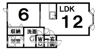 APIAⅡ【103号室】の間取り