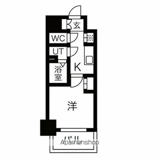 愛知県名古屋市中区金山3丁目【マンション】の間取り