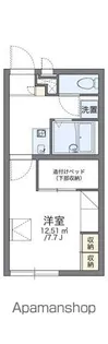レオパレス日進【110号室】の間取り