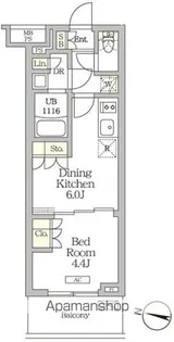 ミレーネ滝野川【2階】の間取り