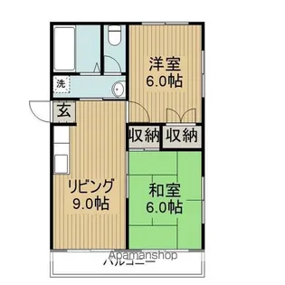 フェリシティユキ【103号室】の間取り