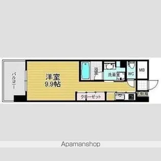 エスペランサ上前津【5階】の間取り