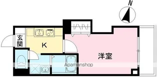 みおつくし城北【305号室号室】の間取り