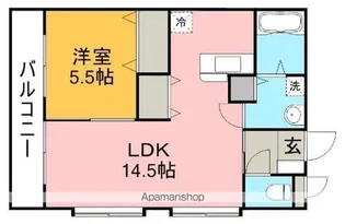 ヴィル リッシュ【3階】の間取り