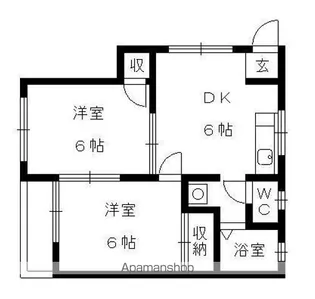 加藤ビル【3階】の間取り