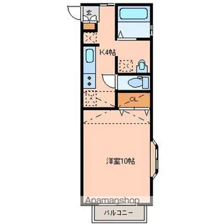 フォレストスクウェア【1階】の間取り