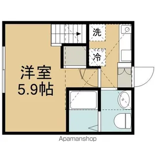 グリーントラスト淵野辺【2階】の間取り